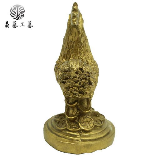 精品金錢(qián)公雞銅器工藝品風(fēng)水?dāng)[件福雞擺飾化第三者爛桃花促姻緣